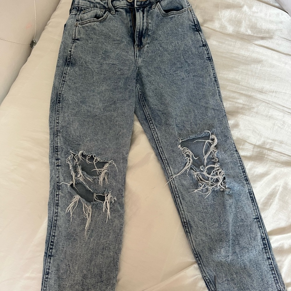 Hollister mom jeans